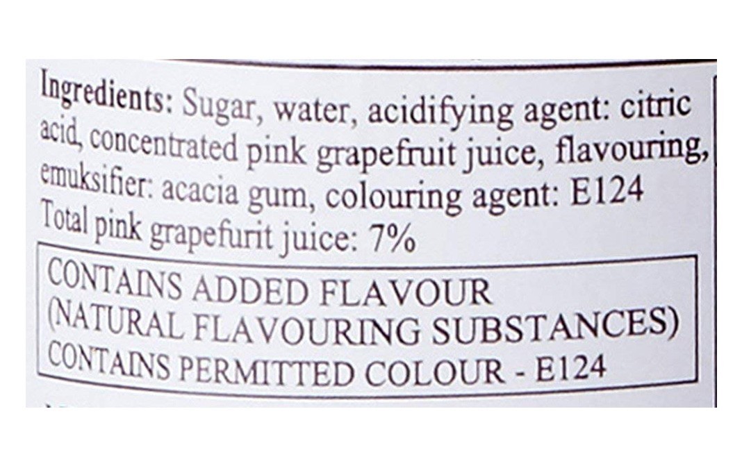 Monin Pamplemousse Rose, Pink Grapefruit Syrup   Glass Bottle  700 millilitre
